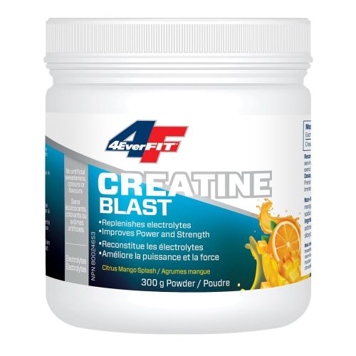 4EverFit Creatine Blast - Citrus Mango Splash, 300g Powder