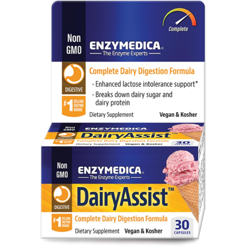 Enzymedica Dairy Assist, 30caps