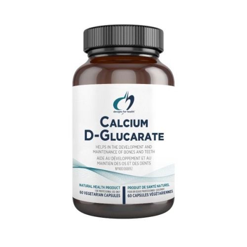 Designs for Health Calcium D-Glucarate, 60 Capsules