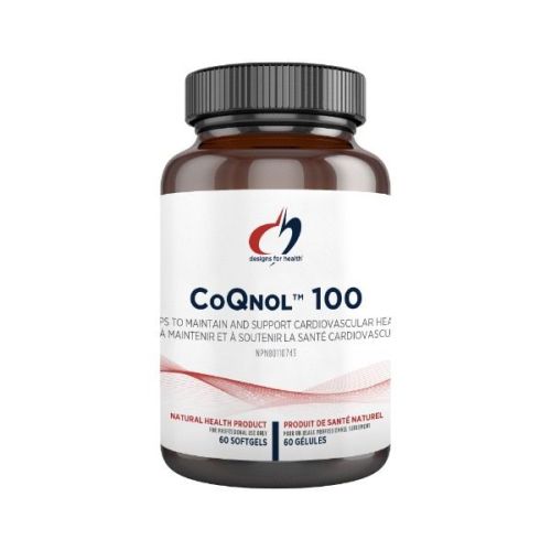 Designs for Health CoQnol™ 100, 60 Softgels