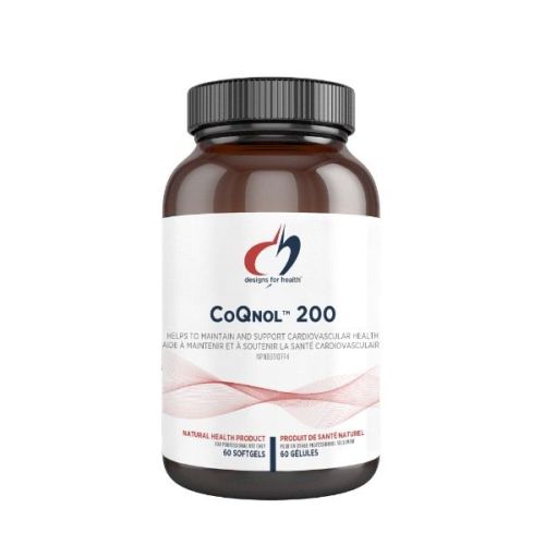 Designs for Health CoQnol™ 200, 60 Softgels