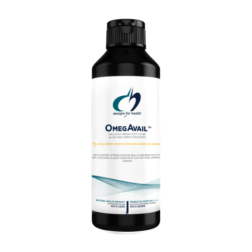 Designs for Health OmegAvail™ Smoothie Citrus Sorbet, 454mL