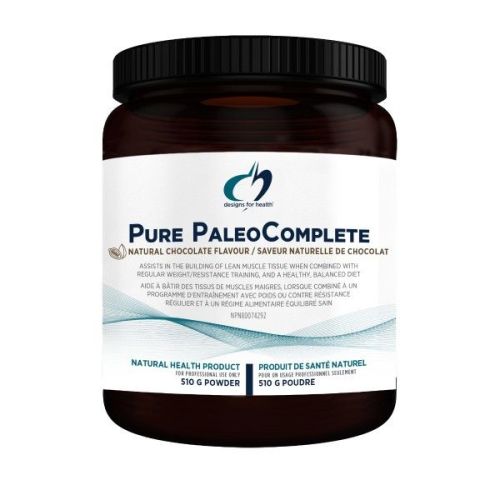 Designs for Health Pure PaleoComplete® Chocolate Powder, 510g