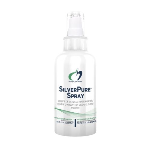 Designs for Health SilverPure™ Spray, 118mL