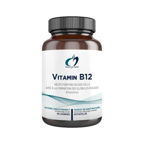 Designs for Health Vitamin B12, 60 Lozenges