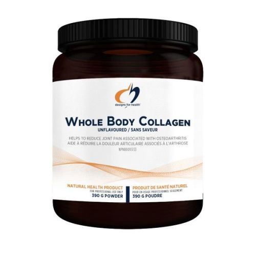Designs for Health Whole Body Collagen, 390g Powder