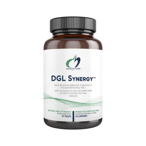 Designs for Health DGL Synergy™, 90 Chewable Tablets