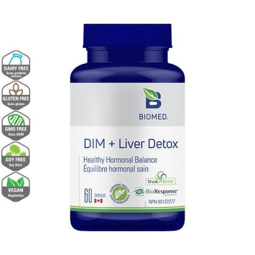 Biomed DIM +Liver Detox , 60 Capsules