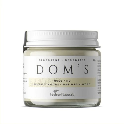 Dom's Deodorant Nude Deodorant Jar, 65g