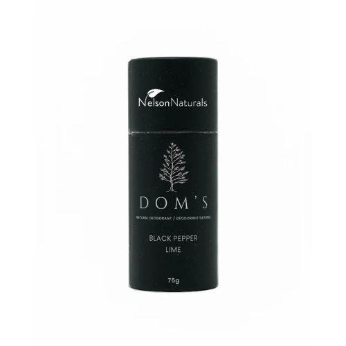 Dom's Deodorant Pepper Lime Deodorant Stick, 75g