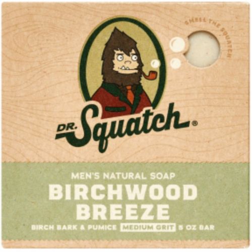 Dr. Squatch Birchwood Breeze Soap, 141g