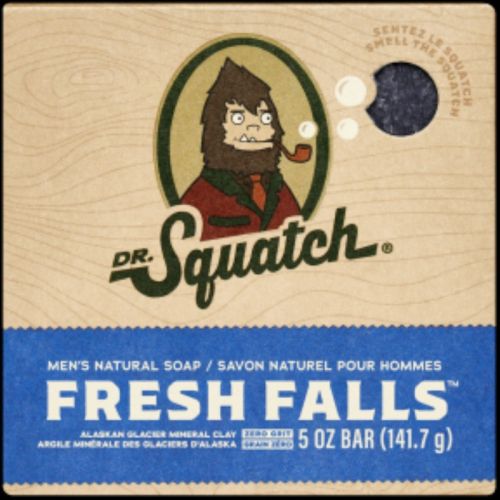 Dr. Squatch Fresh Falls Soap, 141g