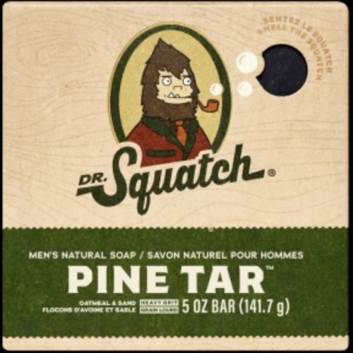 Dr. Squatch Pine Tar Soap, 141g