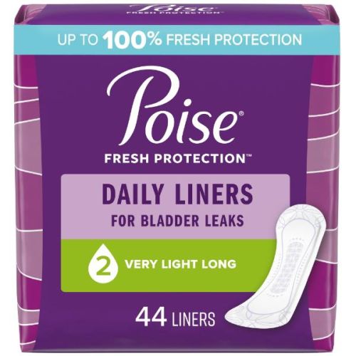 Poise P/Liner Extra Coverage 44's
