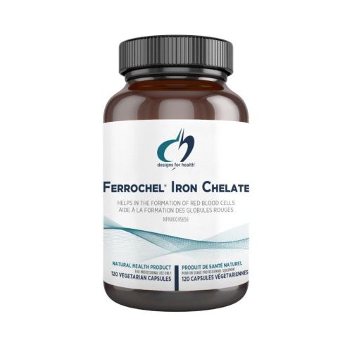 Designs for Health Ferrochel® Iron Chelate, 120 Capsules