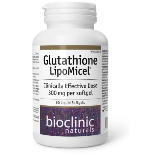 Glutathione LipoMicel 300 mg, 60 Softgels