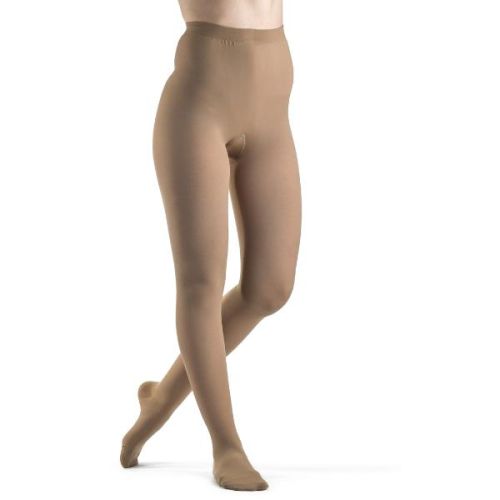 Sigvaris 863PSLW-36 Pair Pantyhose 30-40mm Golden, SL