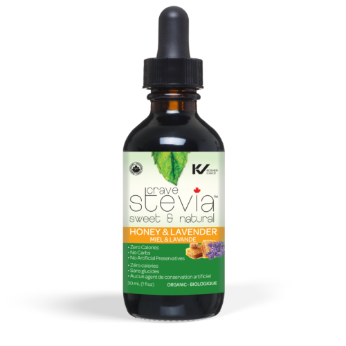 Crave Stevia Honey & Lavender Liquid, 30ml