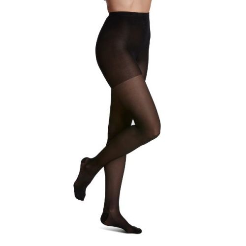 Sigvaris Sheer Fashion 120PB99 Pantyhose 15-20mm Black, B