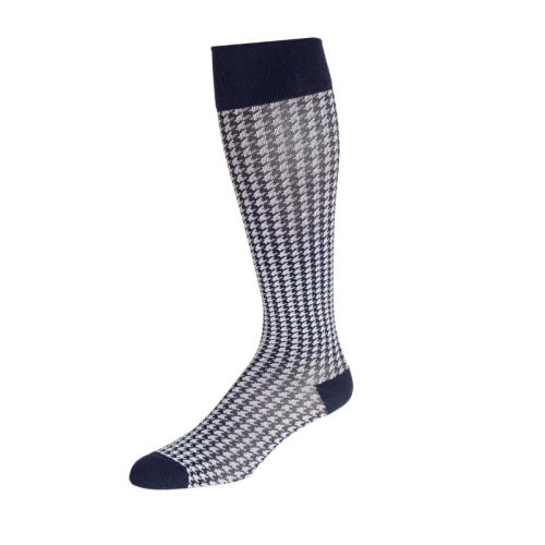 Rejuva Support Socks 15-20mm KHOU1BW4 Houndstooth Black/White, XL