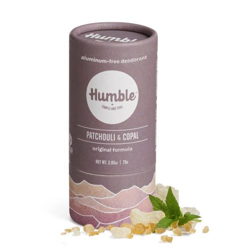 Humble Brands Patchouli & Copal Paperboard Deodorant, 70g