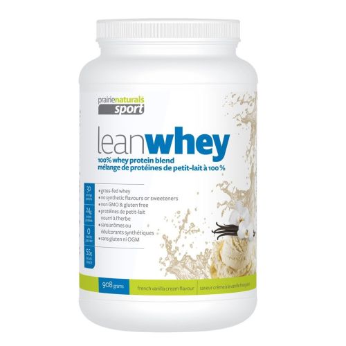 Prairie Naturals Lean Whey Protein - French Vanilla Cream, 908g Powder