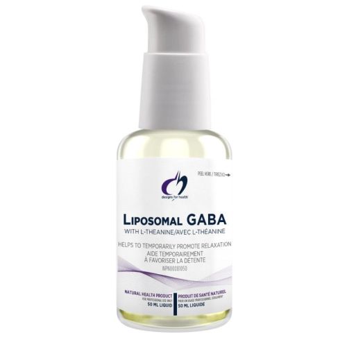 Designs for Health Liposomal GABA with L-Theanine, 50mL