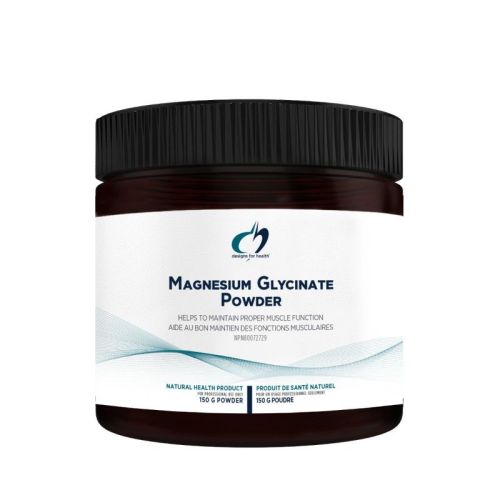 Designs for Health Magnesium Glycinate Powder, 150g