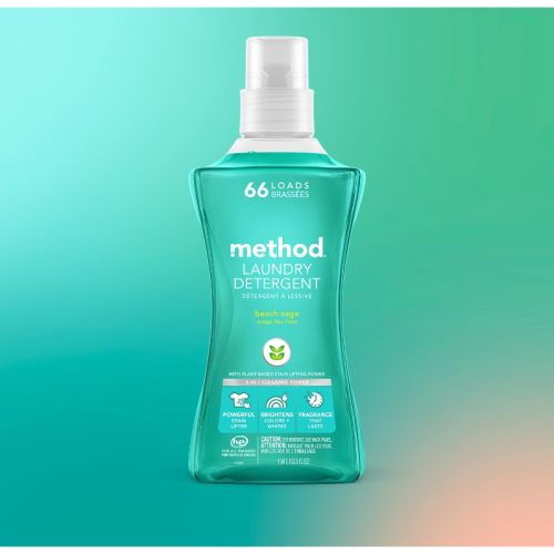 Method Beach Sage Laundry Detergent, 1.58L