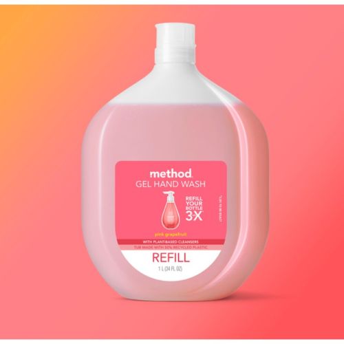Method Pink Grapefruit Gel Refill, 1L