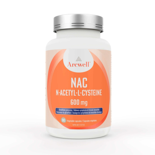 Arcwell NAC (N-Acetyl-L-Cysteine), 600mg/90caps
