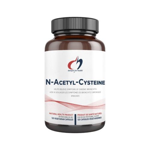Designs for Health N-Acetyl-Cysteine, 120 Veg Capsules