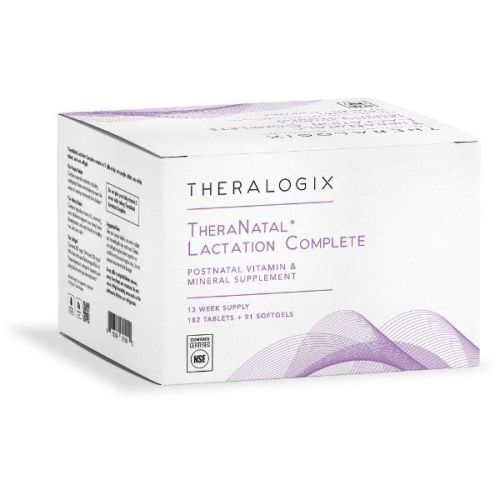 Theralogix TheraNatal® Lactation Complete Postnatal Supplement (13-week supply), 182 + 91 Softgels