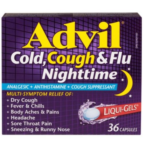 Advil Cold, Cough and Flu Nighttime, 36's