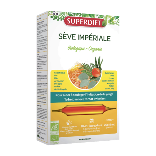 Superdiet Sève Impériale, 20 x 15 ml