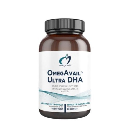 Designs for Health OmegAvail™ Ultra DHA, 60 Softgels