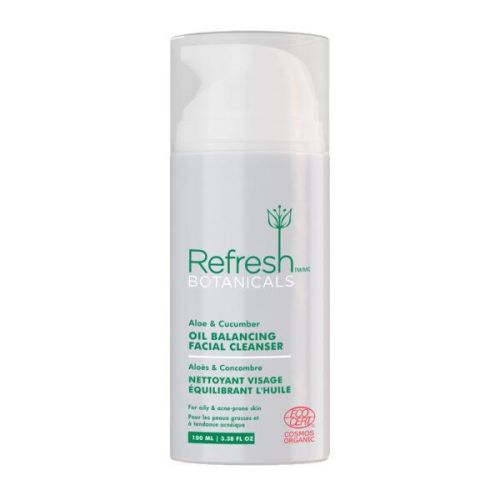 Refresh Botanical Oil Balancing Facial Cleanser With Aloe & Cucumber, 100ml