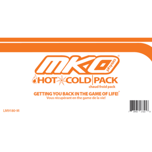 MKO Hot/Cold Pack 60-LM9180-M Reusable Orange, 5"X10"