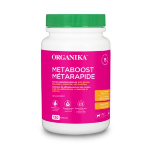 Organika Metaboost Fat Metabolizing, 120 Capsules