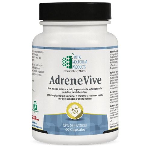 Ortho Molecular Products AdreneVive, 60 Capsules