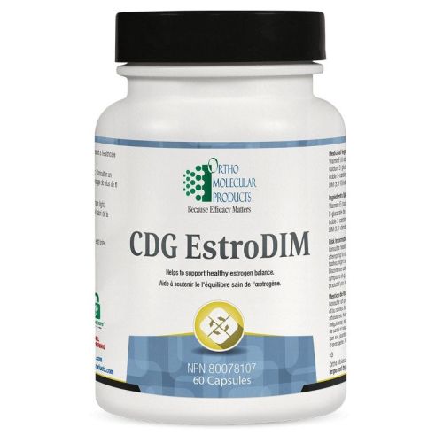 Ortho Molecular Products CDG EstroDIM, 60 Capsules