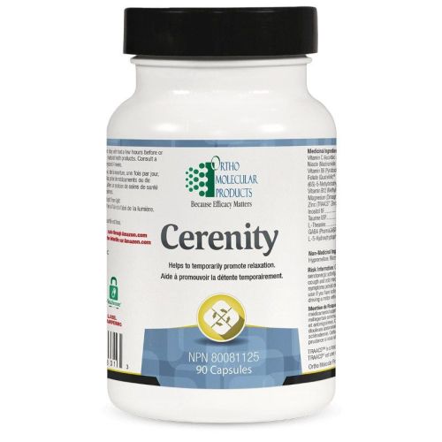 Ortho Molecular Products Cerenity, 90 Capsules