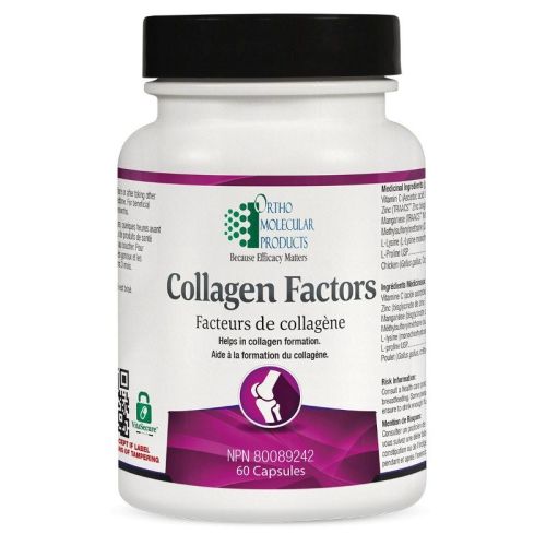 Ortho Molecular Products Collagen Factors, 60 Capsules
