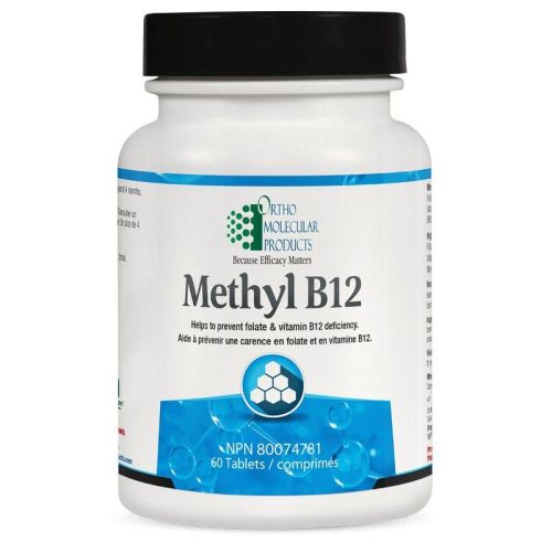Ortho Molecular Products Methyl B12, 60 Capsules