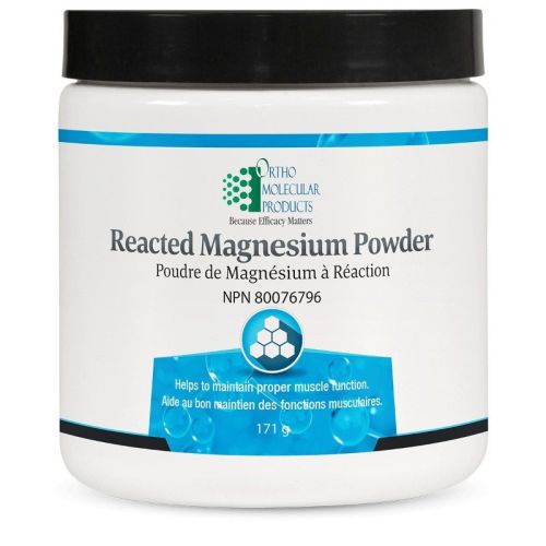 Ortho Molecular Products Reacted Magnesium Powder, 30 Servings