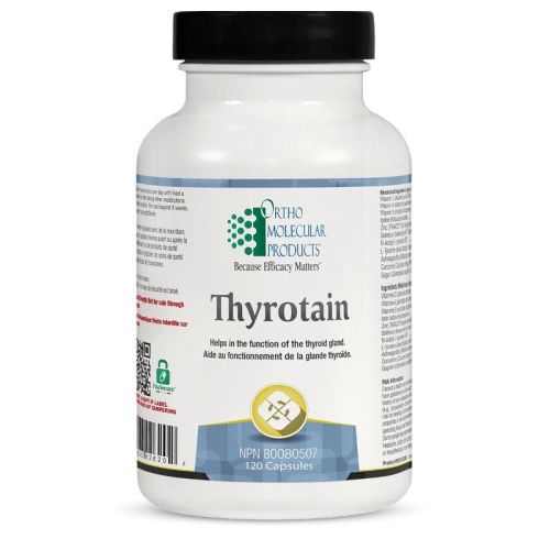 Ortho Molecular Products Thyrotain, 120 Capsules