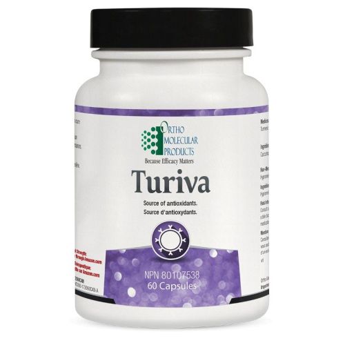 Ortho Molecular Products Turiva, 60 Capsules