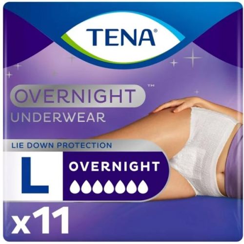 Tena Overnight U/Wear Large, 11'S