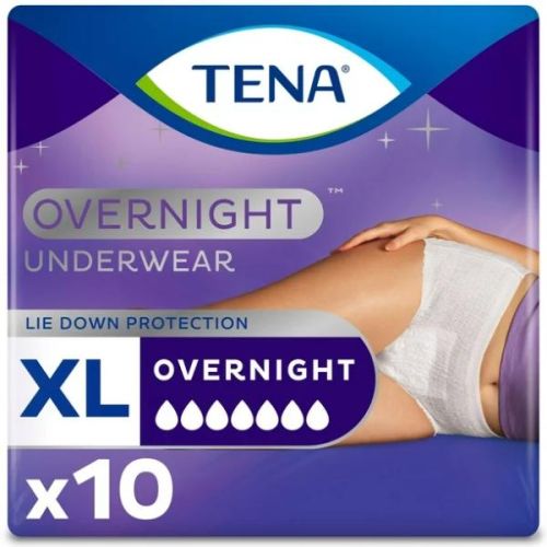 Tena Overnight U/Wear XL, 10'S