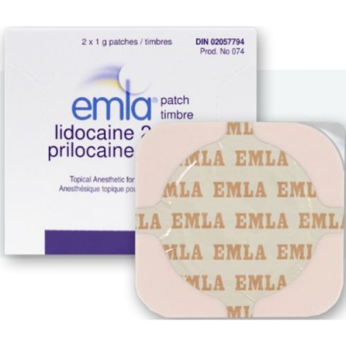 Emla Topical Anesthetic Patch #074, 2x1gm
